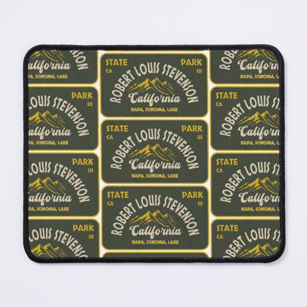 Item preview, Robert Louis Stevenson State Park, Napa, Sonoma, Lake, California, badge design designed and sold by Wanderful-roads.