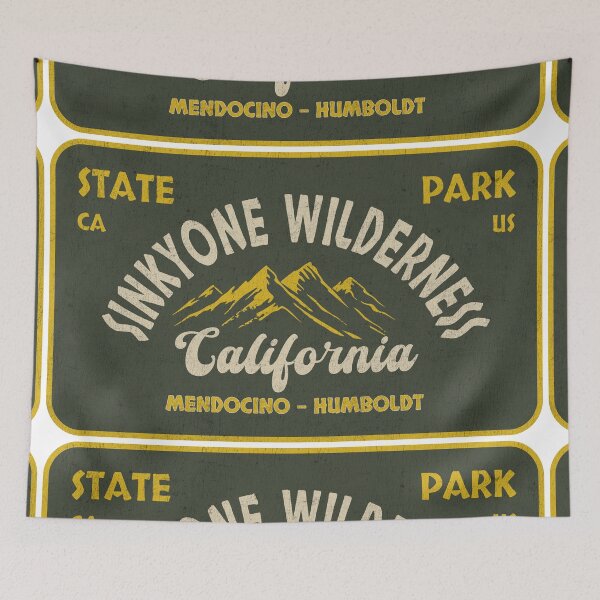 Item preview, Sinkyone Wilderness State Park, Mendocino - Humboldt, California, badge design designed and sold by Wanderful-roads.