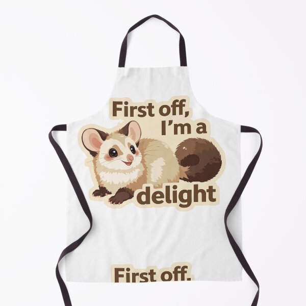 Item preview, First off, I'm a delight possum designed and sold by MendaciousMina.