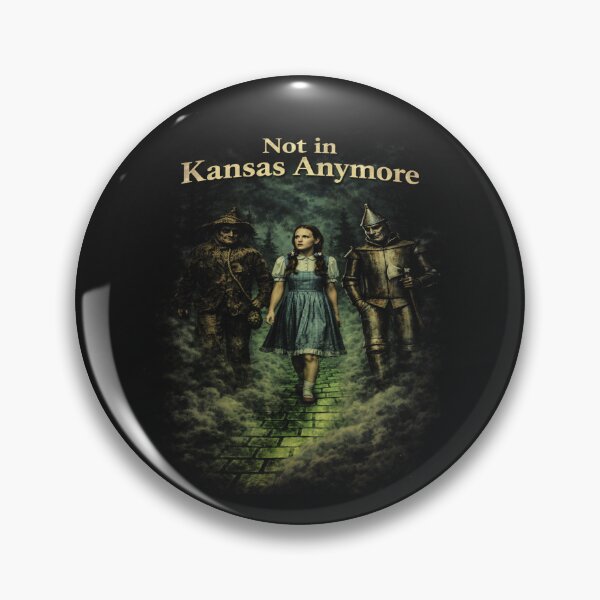 Item preview, Not in Kansas Anymore Wizard of Oz Parody Dark Fantasy Movie Poster Shirt designed and sold by GhostDawgs.