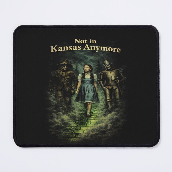 Item preview, Not in Kansas Anymore Wizard of Oz Parody Dark Fantasy Movie Poster Shirt designed and sold by GhostDawgs.