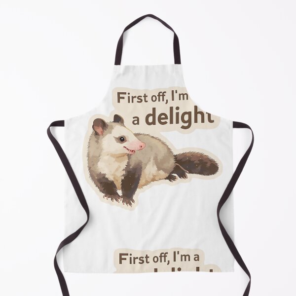 Item preview, First off, I'm a delight possum designed and sold by MendaciousMina.