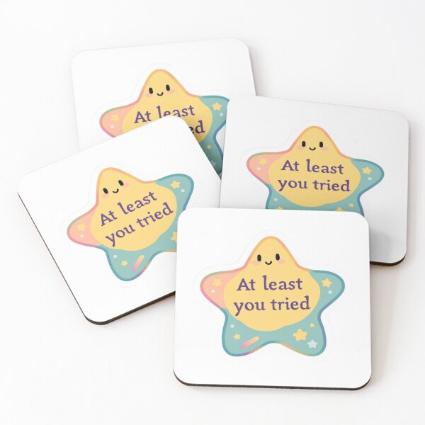 Item preview, At least you tried star designed and sold by MendaciousMina.