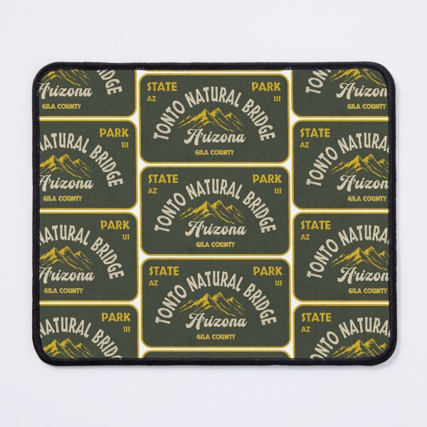 Item preview, Tonto Natural Bridge State Park, Gila County, Arizona, badge design designed and sold by Wanderful-roads.