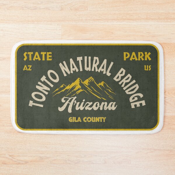 Item preview, Tonto Natural Bridge State Park, Gila County, Arizona, badge design designed and sold by Wanderful-roads.