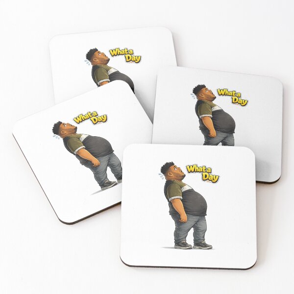 Item preview, WHAT A DAY designed and sold by This Is Fine.