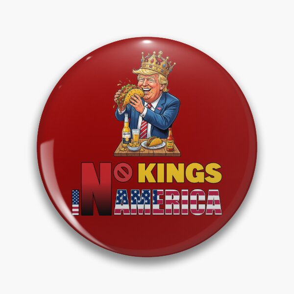 Item preview, NO KINGS IN AMERICAN - #990000 designed and sold by Marlon Oseguera.