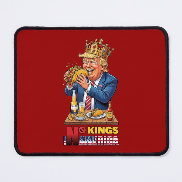 Item preview, NO KINGS IN AMERICAN - #990000 designed and sold by Marlon Oseguera.