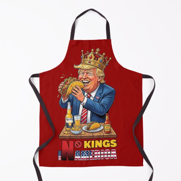 Item preview, NO KINGS IN AMERICAN - #990000 designed and sold by Marlon Oseguera.