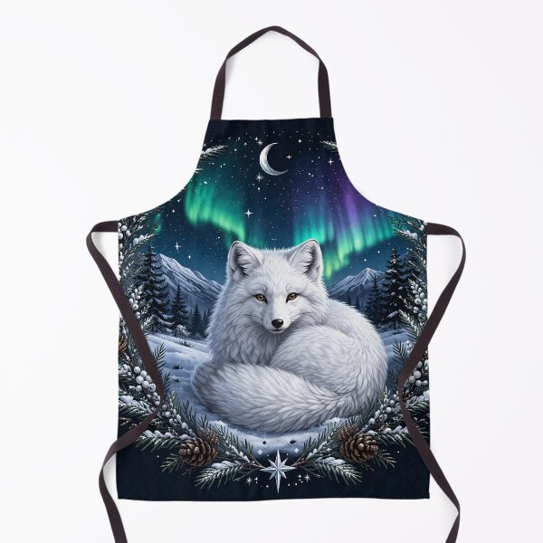 Item preview, Arctic Aurora Fox designed and sold by Pixel Junkies Studio.