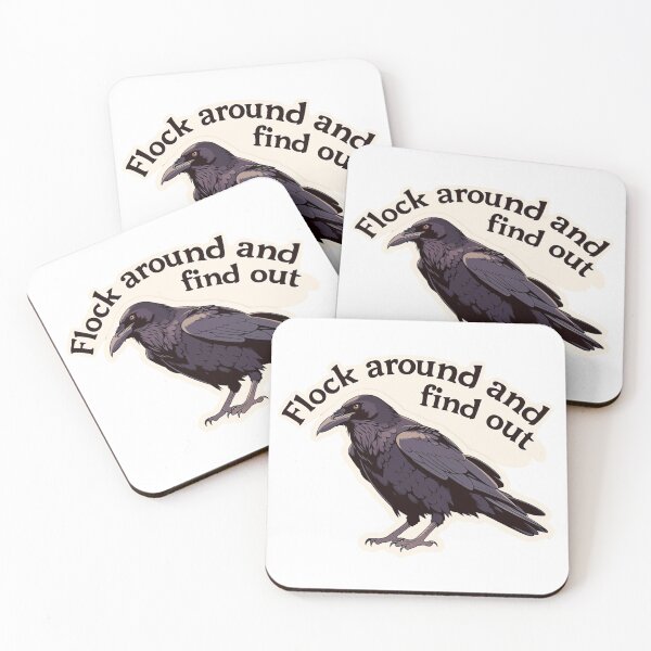 Item preview, Flock around and find out designed and sold by MendaciousMina.