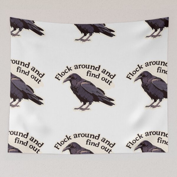 Item preview, Flock around and find out designed and sold by MendaciousMina.