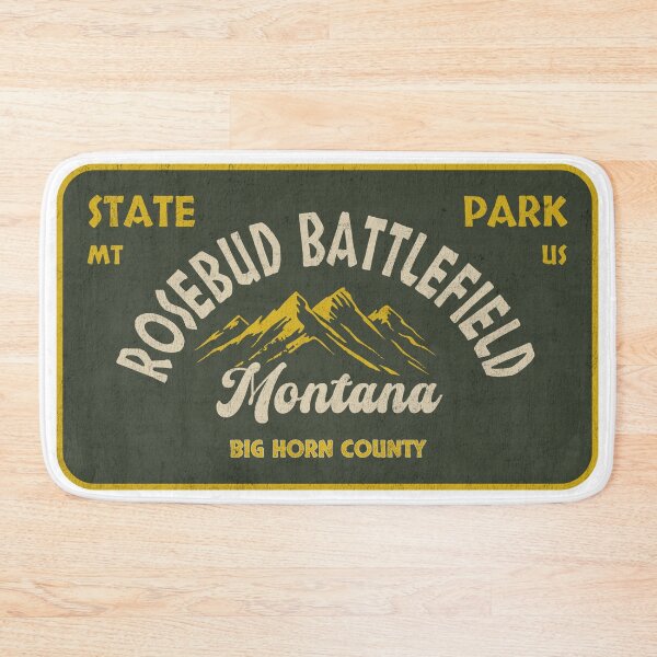 Item preview, Rosebud Battlefield State Park, Big Horn County, Montana, badge design designed and sold by Wanderful-roads.