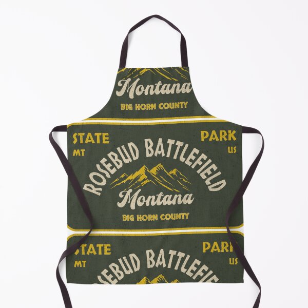 Item preview, Rosebud Battlefield State Park, Big Horn County, Montana, badge design designed and sold by Wanderful-roads.