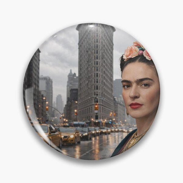 Item preview, frida Kahlo FlatIron designed and sold by Muycote.