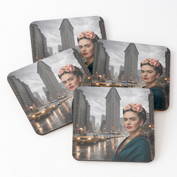 Item preview, frida Kahlo FlatIron designed and sold by Muycote.