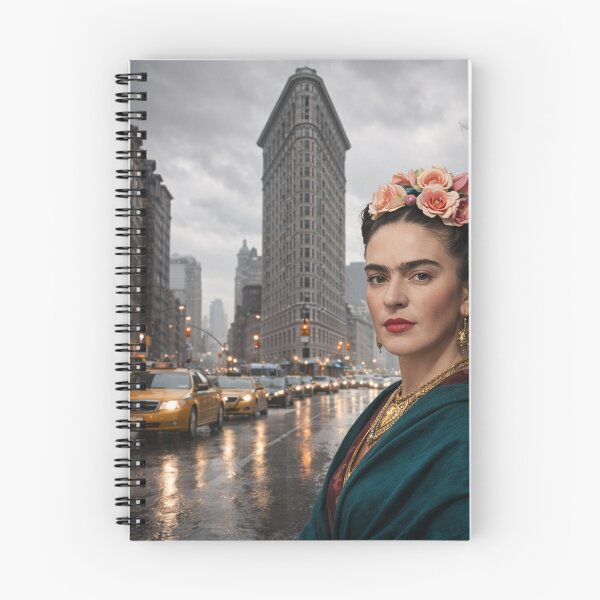 Item preview, frida Kahlo FlatIron designed and sold by Muycote.