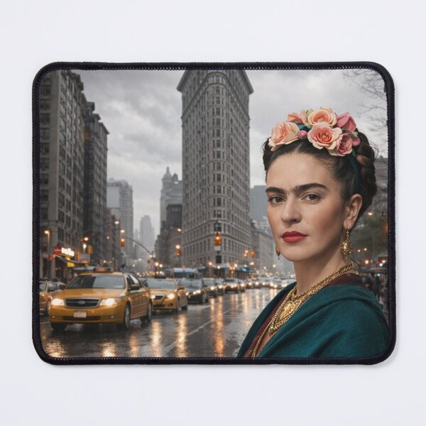 Item preview, frida Kahlo FlatIron designed and sold by Muycote.