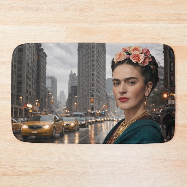 Item preview, frida Kahlo FlatIron designed and sold by Muycote.