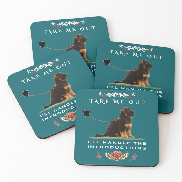 Item preview, German Shepherd Puppy Funny Quote – I’ll Handle The Introductions designed and sold by InkWaveX.