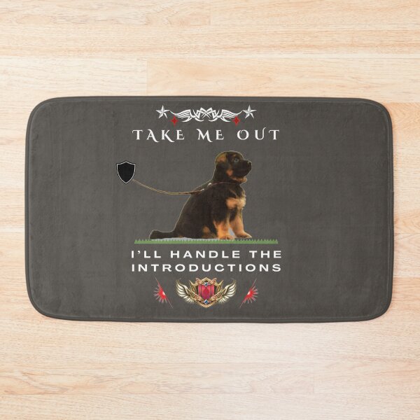 Item preview, German Shepherd Puppy Funny Quote – I’ll Handle The Introductions designed and sold by InkWaveX.