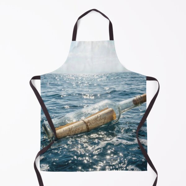 Item preview, Happy Birthday Message in a Bottle designed and sold by Maria Dryfhout.