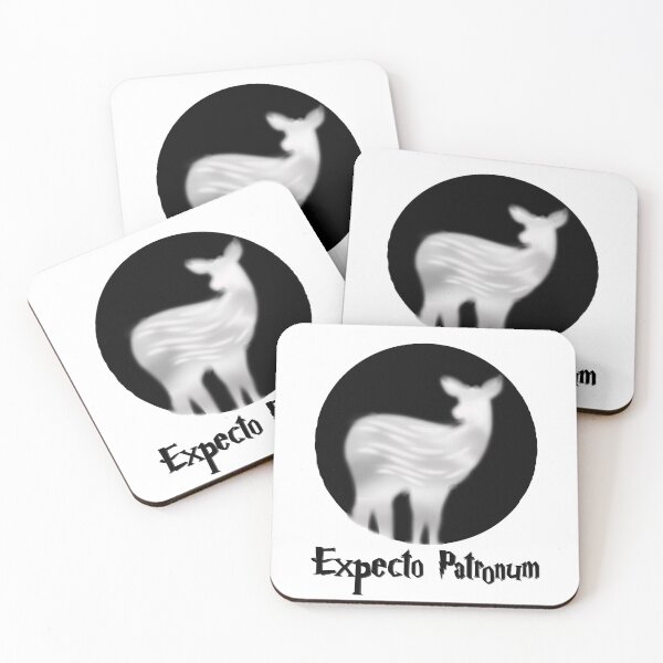 Item preview, Doe Patronus – “Expecto Patronum” Magic Spell Typography Design designed and sold by inallusha.