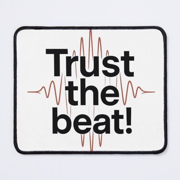 Item preview, Trust the beat techno rave shirt designed and sold by RSINRS.