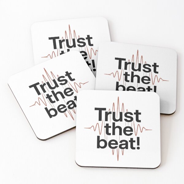 Item preview, Trust the beat techno rave shirt designed and sold by RSINRS.