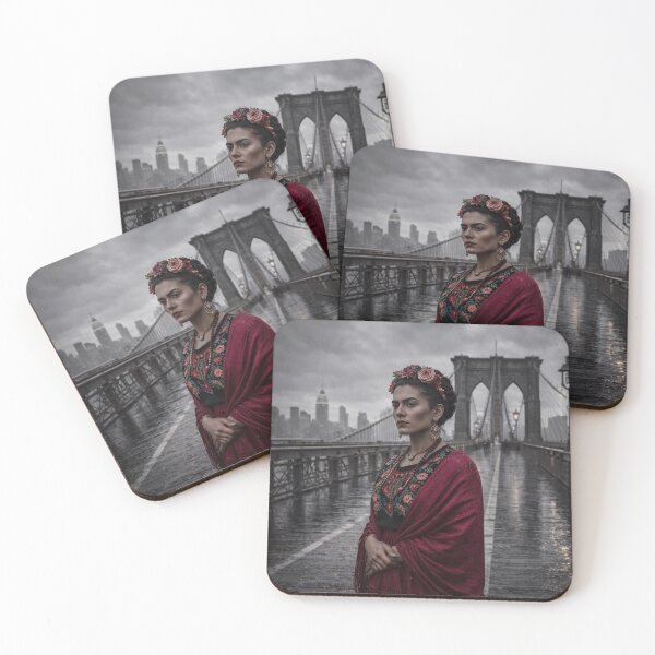 Item preview, Frida Kahlo Brookling Bridge designed and sold by Muycote.