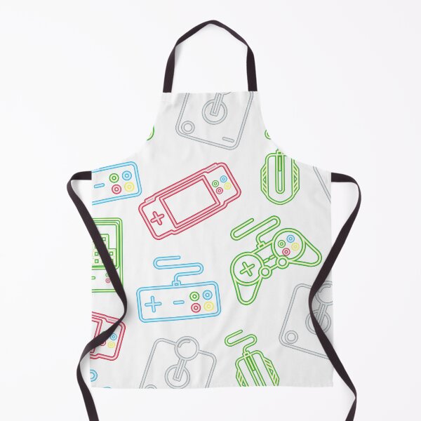 Item preview, Neon Gamer Pattern Aesthetic designed and sold by Hannah-Yei.