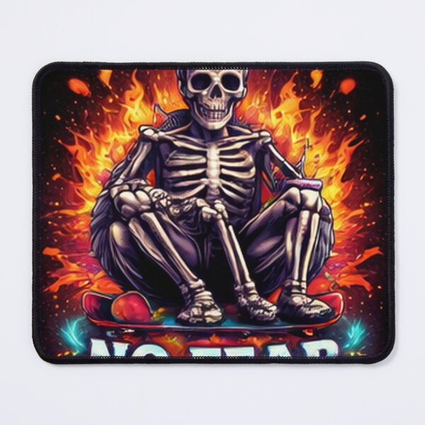 Item preview, No Fear Skeleton – Urban Motivational Design designed and sold by DavidPerea.