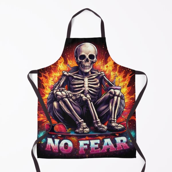 Item preview, No Fear Skeleton – Urban Motivational Design designed and sold by DavidPerea.