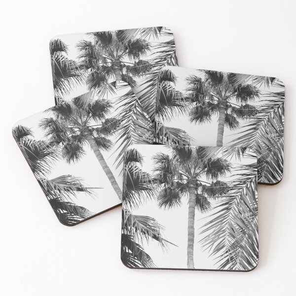 Item preview, Palm Tree Breeze - Black & White designed and sold by galdesign.