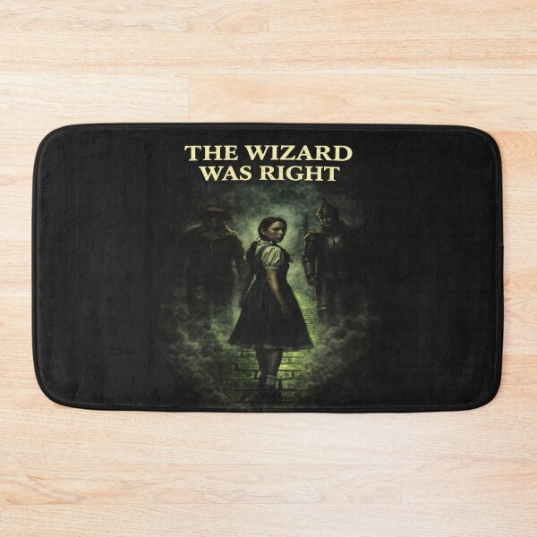 Item preview, The Wizard Was Right Dark Fantasy Wizard of Oz Parody Cinematic Shirt designed and sold by GhostDawgs.