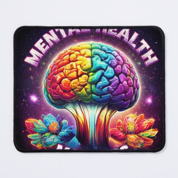 Item preview, Mental Health Matters – Colorful Brain Design designed and sold by DavidPerea.
