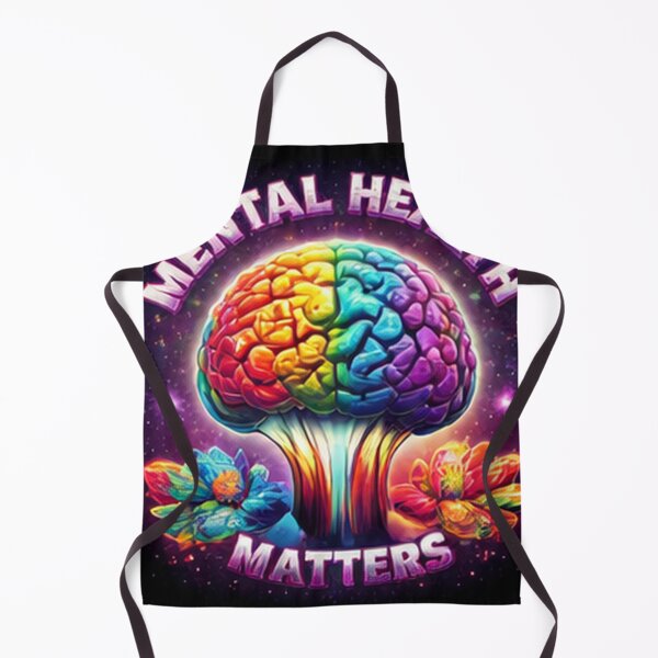 Item preview, Mental Health Matters – Colorful Brain Design designed and sold by DavidPerea.