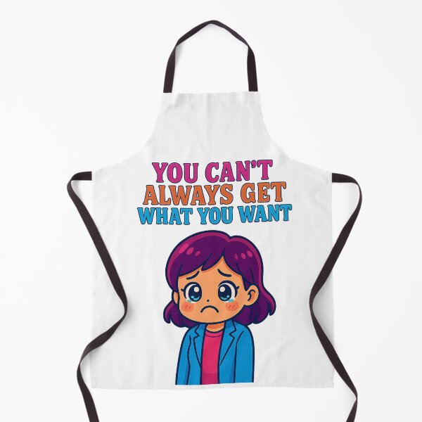 Item preview, You Can’t Always Get What You Want Pop Art – Rolling Stones Inspired Retro Kawaii Anime Rock Artwork designed and sold by Donsean22.