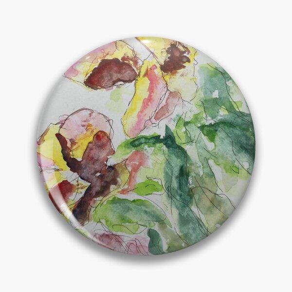 Item preview, Pansies in watercolour designed and sold by Robert Petcher Art.