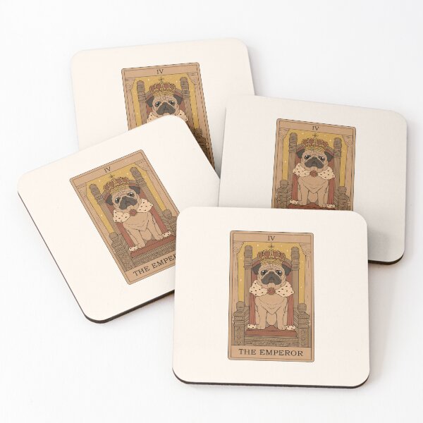 Item preview, The Emperor - Dogs Tarot designed and sold by Thiago Corrêa.