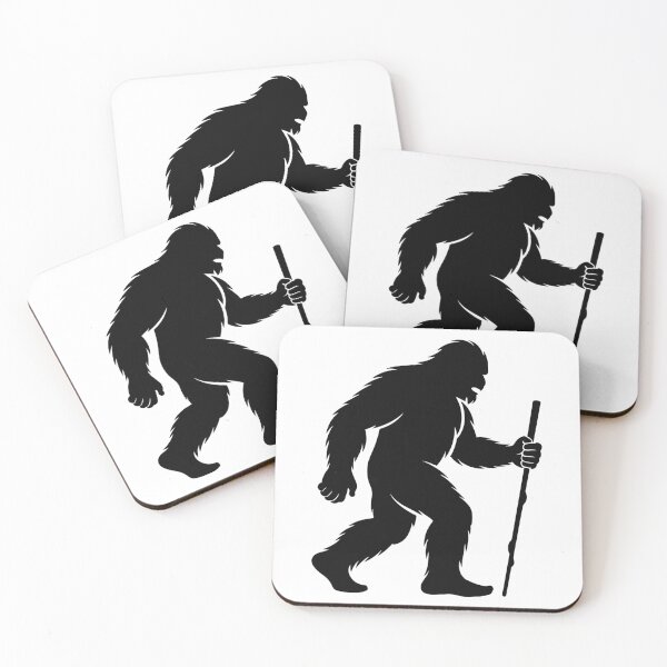 Item preview, Bigfoot With Walking Stick designed and sold by theartfulaspie.