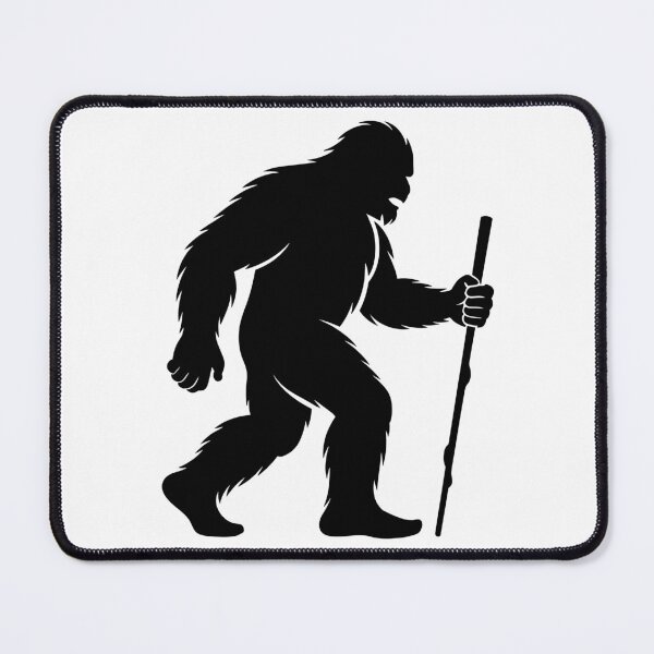 Item preview, Bigfoot With Walking Stick designed and sold by theartfulaspie.
