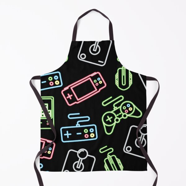 Item preview, Neon Gamer Pattern Aesthetic designed and sold by Hannah-Yei.
