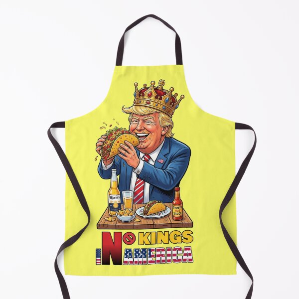Item preview, NO KINGS IN AMERICAN - #FFFF66 designed and sold by Marlon Oseguera.