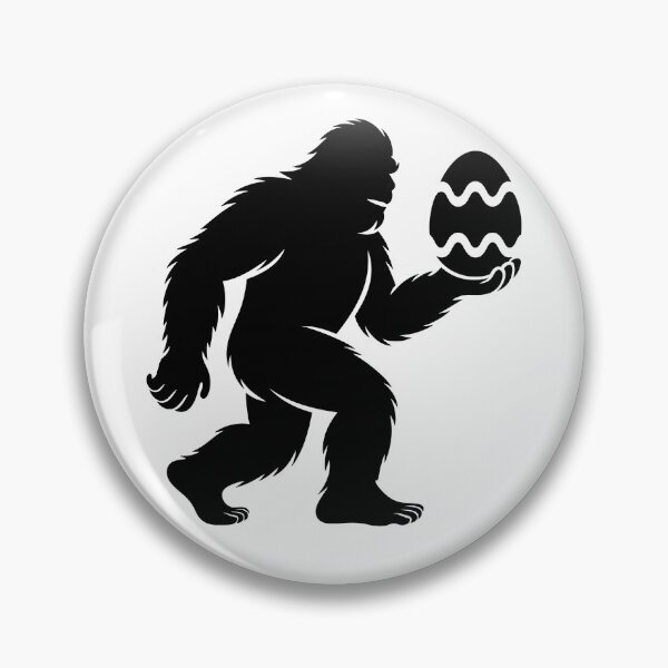 Item preview, Bigfoot Holding Easter Egg designed and sold by theartfulaspie.
