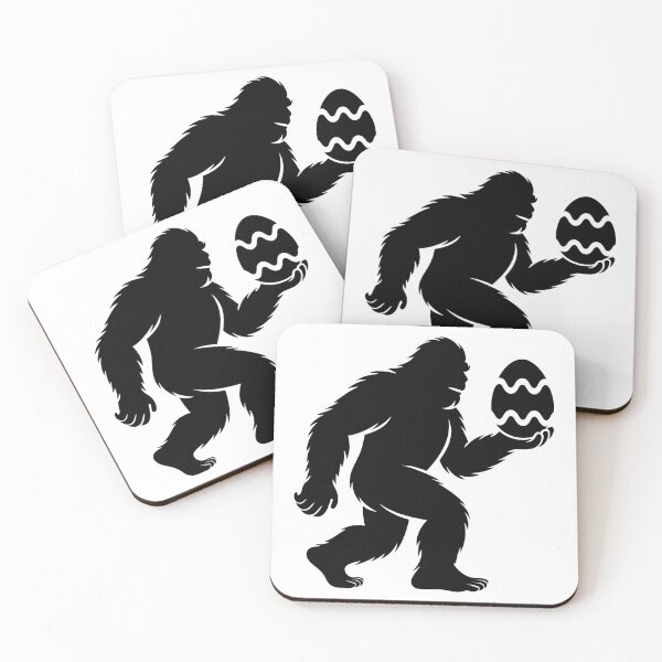 Item preview, Bigfoot Holding Easter Egg designed and sold by theartfulaspie.