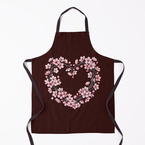 Item preview, Pink Sakura Flower Heart Aesthetic Nature Art designed and sold by LinaValearte.