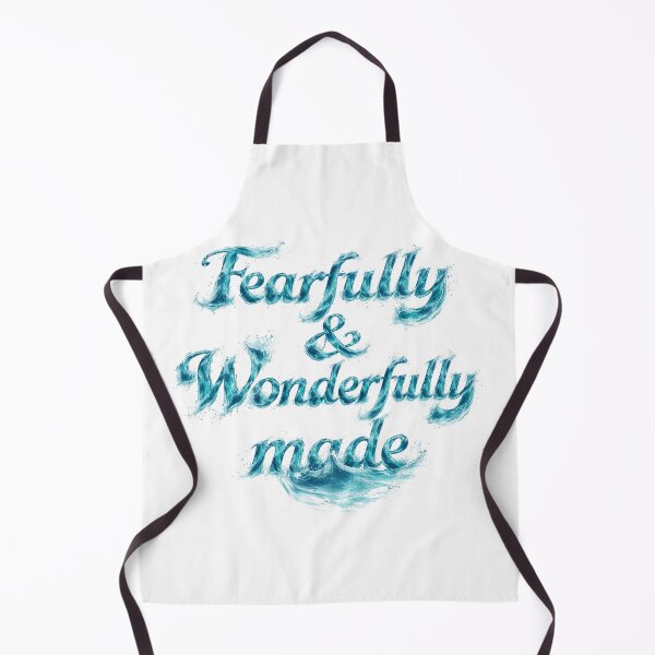 Item preview, Fearfully and Wonderfully Made Ocean Typography Christian Faith Design designed and sold by Bowtiesarec00l.