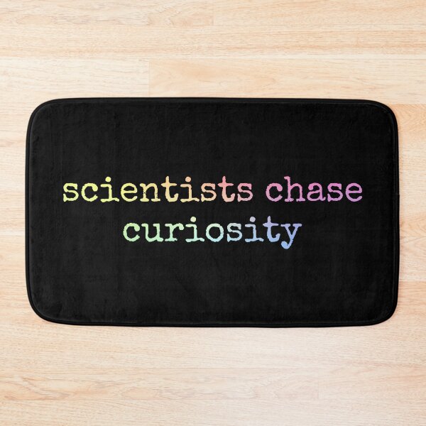 Item preview, Scientists Chase Curiosity Funny Scientist Gift for Science Teachers designed and sold by ScienceCorner.