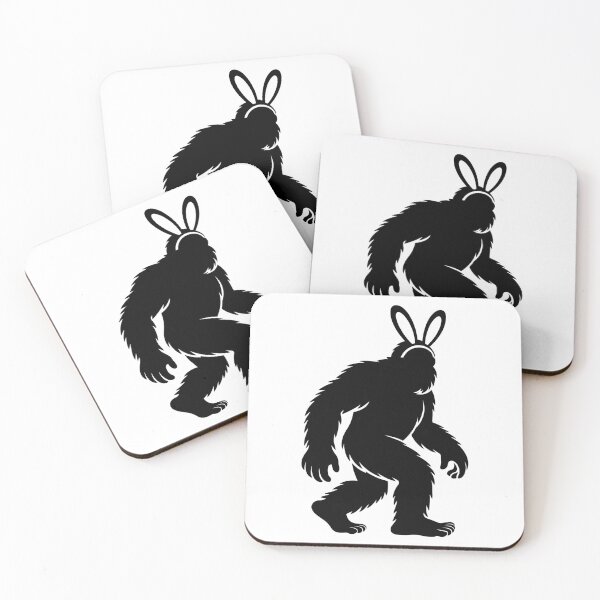 Item preview, Bigfoot Wearing Bunny Ears designed and sold by theartfulaspie.